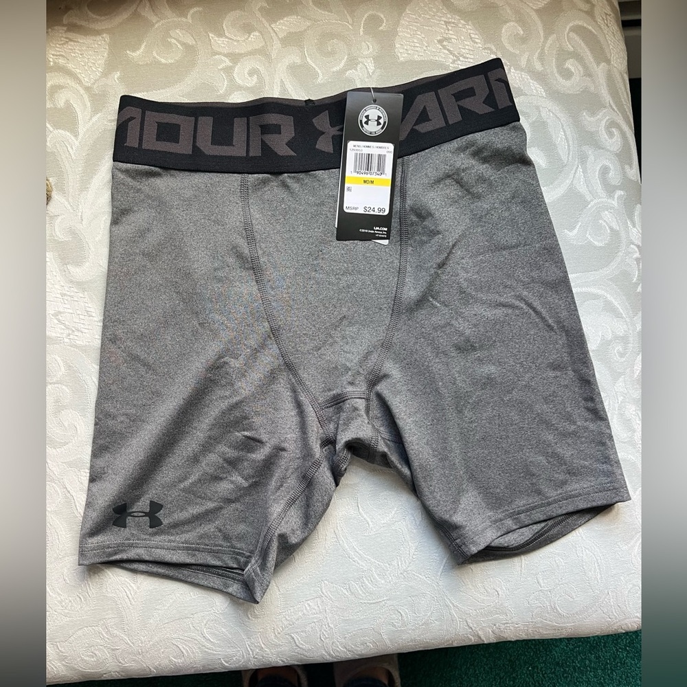 Under Armour Men's Charcoal Boxer Briefs